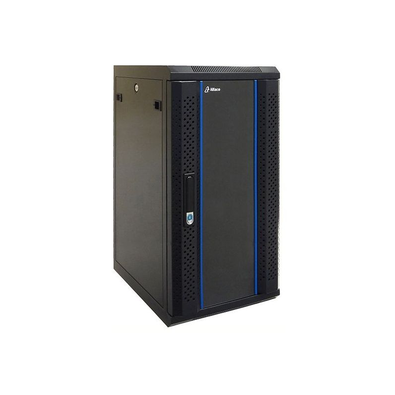 10 inch 15U serverkast met glazen deur 370X450X770mm(BxDxH)