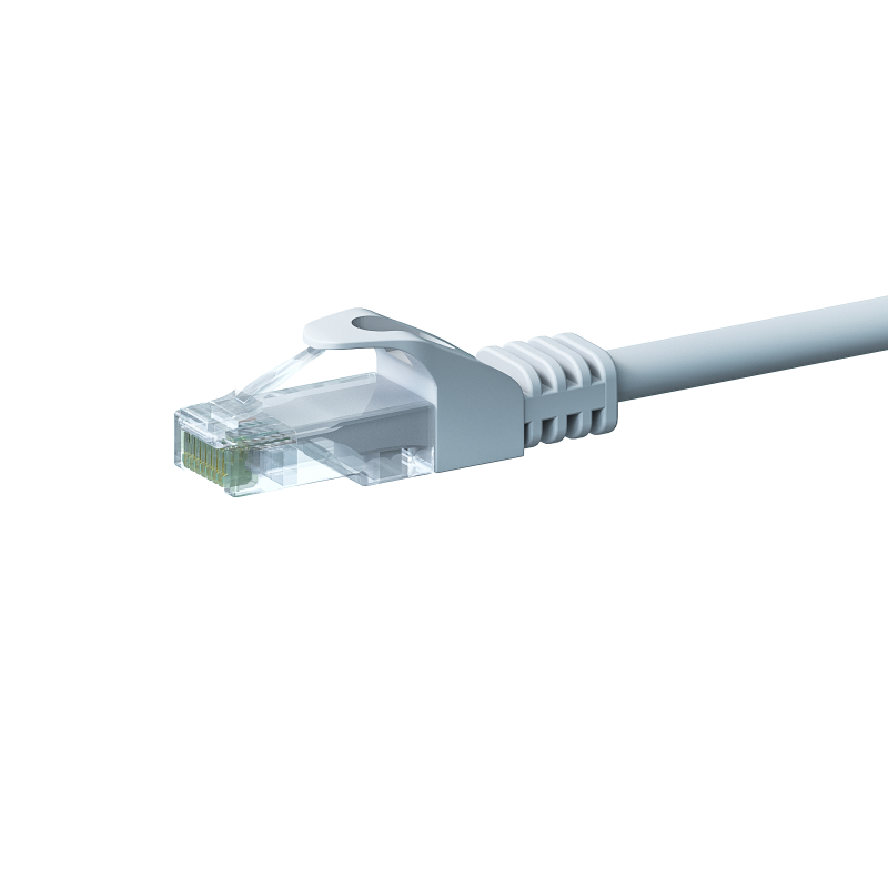 UTP CAT5e patchkabel 2m wit - 100% koper