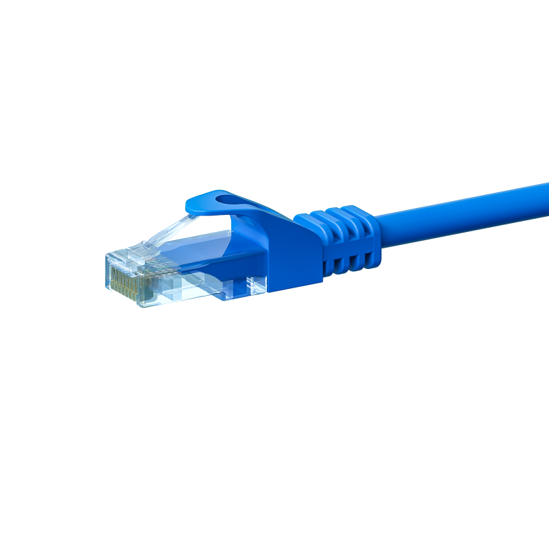 UTP CAT5e patchkabel 5m blauw - 100% koper