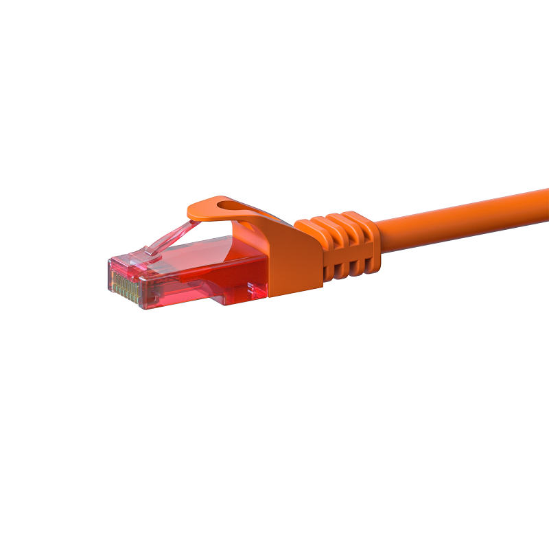 UTP CAT6 patchkabel 1m oranje - 100% koper