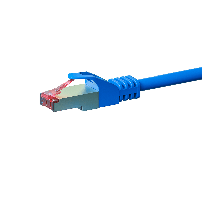 CAT6 S/FTP (PIMF) patchkabel 0,50m blauw 